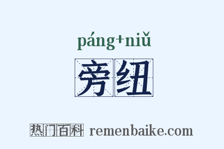旁纽是什么意思的图片